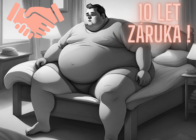 záruka 10let na postel